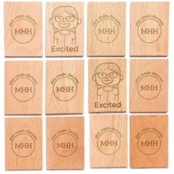 Baby And Toddler Emotion Recognition Memory Game| Wooden Engraved Blocks -Baby Products Store 2Wooden Emotion Recognition Memory Game.jpg