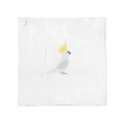 Aussie Animals Cockatoo Muslin Wrap