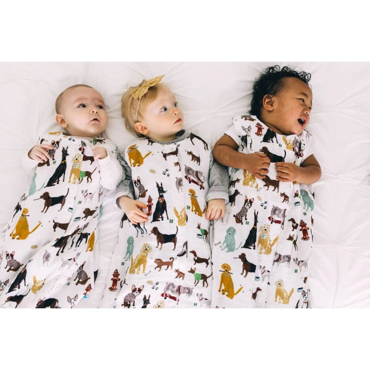 Cotton Muslin Sleeping Bag – Dino Friends|1.0 TOG By Little Unicorn 6 Cotton Muslin Sleeping Bag – Dino Friends|1.0 TOG By Little Unicorn - Image 6