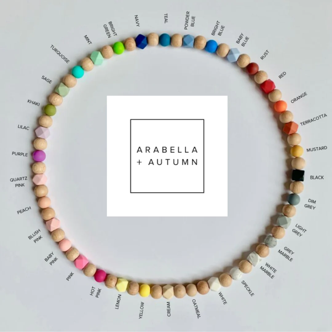 Arabella & Autumn Silicone Ring Teethers| Assorted Colours 3 Arabella & Autumn Silicone Ring Teethers| Assorted Colours - Image 3