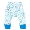 Organic Cotton Baby Pant – AUTUMN LEAVES BLUE
