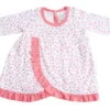 Organic Cotton Baby Girl Dress – AUTUMN LEAVES PINK