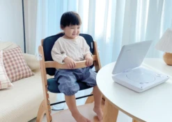 Babyhood|Kaylula Ava Forever High Chair| White& Beech Mix| Includes Food Tray & Cushion Inserts -Baby Products Store Ava High Chair Features 6