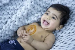 Fish Teether Twin Pack|Natural Rubber Soother -Baby Products Store BABY AND FISH TEETHER BESTIE scaled 1