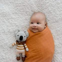 Hand Knitted Animal Doll | Matilda The Koala