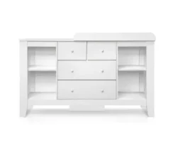 Keezi Change Table With Drawers – White