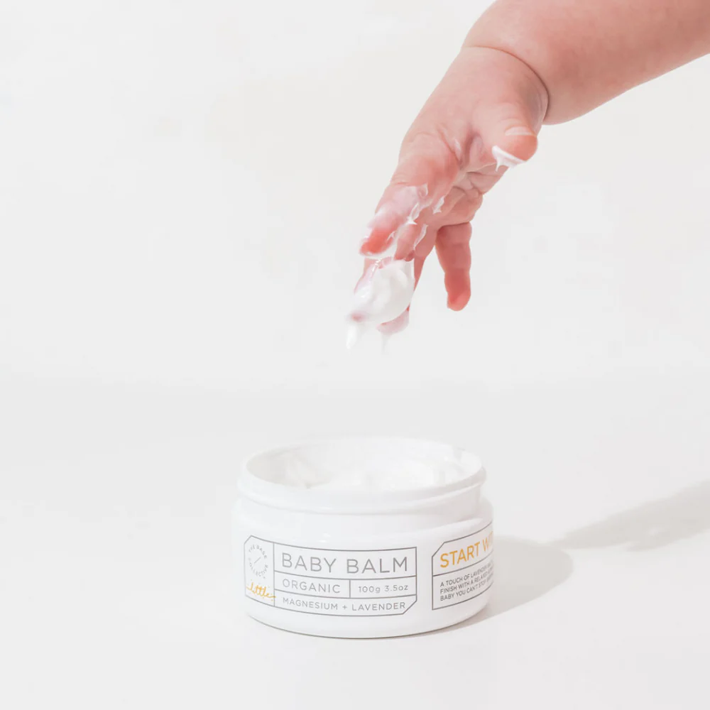 The Base Collective Little Organic Magnesium & Lavender Baby Balm Bundle X 2 | 100g 3 The Base Collective Little Organic Magnesium & Lavender Baby Balm Bundle X 2 | 100g - Image 3