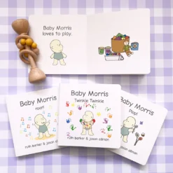 Baby Morris Board Book Two – Plop! -Baby Products Store BABY MORRIS X 4 1 1 1