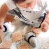 Baby And Toddler Emotion Recognition Memory Game| Wooden Engraved Blocks