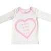 Organic Cotton Long Sleeve Baby T-Shirt – BE BRAVE CANDYPINK