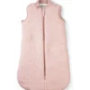 Sleeveless Sleeping Bag In Dusty Pink Cotton – 2.5 TOG| Size 6-18M