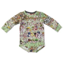 Bush Dance Organic Romper| Long Sleeved