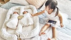 BubNest FOR TWINS|Organic Baby Nest| Assorted Styles| MADE TO ORDER!