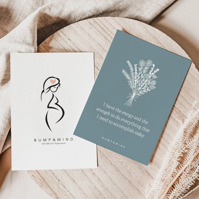BUMP&MIND CHILDBIRTH AFFIRMATION CARDS 1 BUMP&MIND CHILDBIRTH AFFIRMATION CARDS