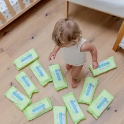 Wotnot Natural Baby Wipes X 70 Pack| Bulk Bundle X 12 5 Wotnot Natural Baby Wipes X 70 Pack| Bulk Bundle X 12 -Baby Products Store CHILD AND WOTNOT WIPES