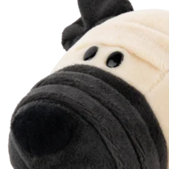 Jungle Animal Plush Doll Toy – Chip The Dog|By Zoe Sage -Baby Products Store CLOSE UP OF PLUSH DOGGE