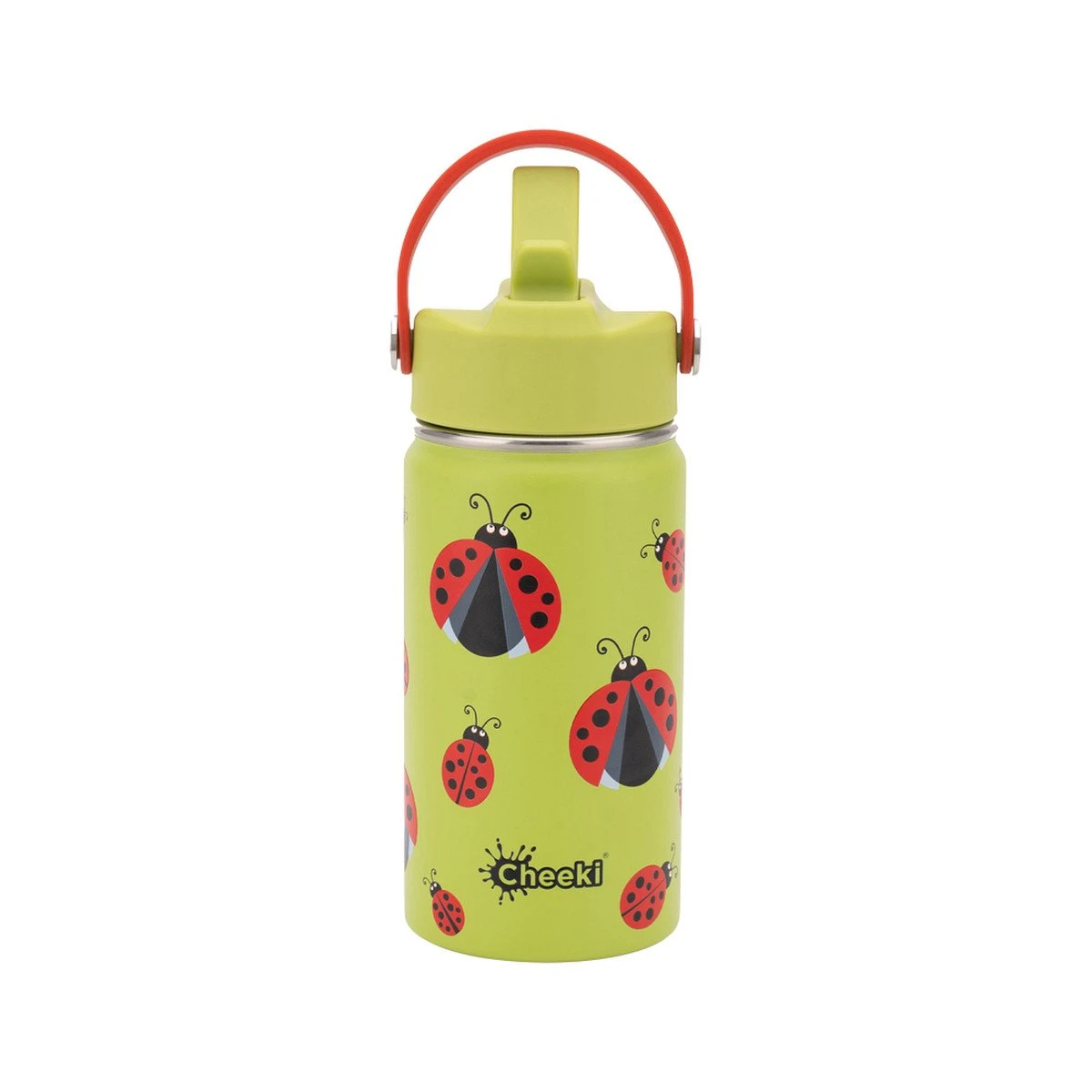 Cheeki Insulated Bottle Kids Ladybug 400ml 1 Cheeki Insulated Bottle Kids Ladybug 400ml