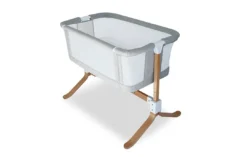 Kaylula Co Sleeper Cradle| Breath Ezi Quilted Mattress Included| Toy Stand And Toys Included