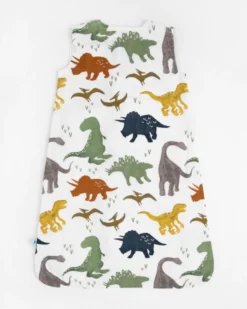 Cotton Muslin Sleeping Bag – Dino Friends|1.0 TOG By Little Unicorn 8 Cotton Muslin Sleeping Bag – Dino Friends|1.0 TOG By Little Unicorn -Baby Products Store DINO FRIENDS SLEEP SAC scaled 1