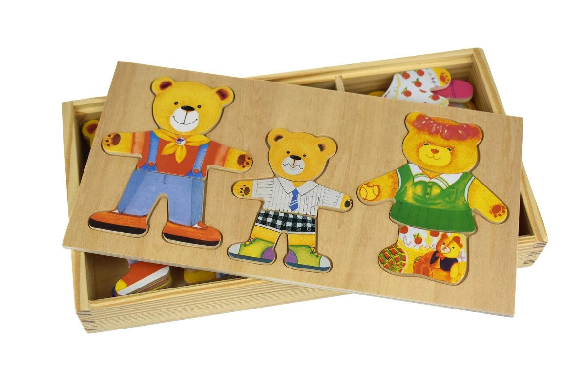 Dressing Bear Family By Kaper Kidz 1 Dressing Bear Family By Kaper Kidz