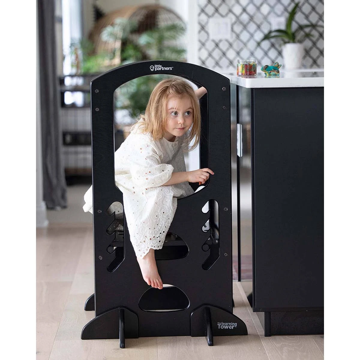 Little Partners Learning Tower| Available In White| Ebony| Natural| 2 Little Partners Learning Tower| Available In White| Ebony| Natural| - Image 2