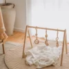 LUXE BEECHWOOD PLAY GYM BUNDLE| INCLUDES ACCESSORIES + PLAY MAT By Elle Collective