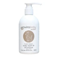 Baby Bath & Shampoo| EnviroBaby Sensitive| Fragrance Free 500ml