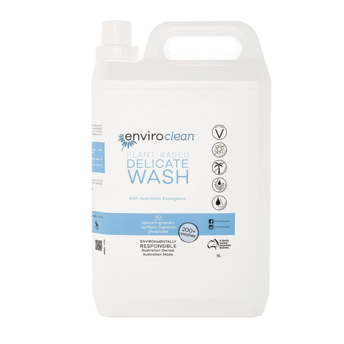 EnviroClean Plant Based Delicate Wash 5L 1 EnviroClean Plant Based Delicate Wash 5L