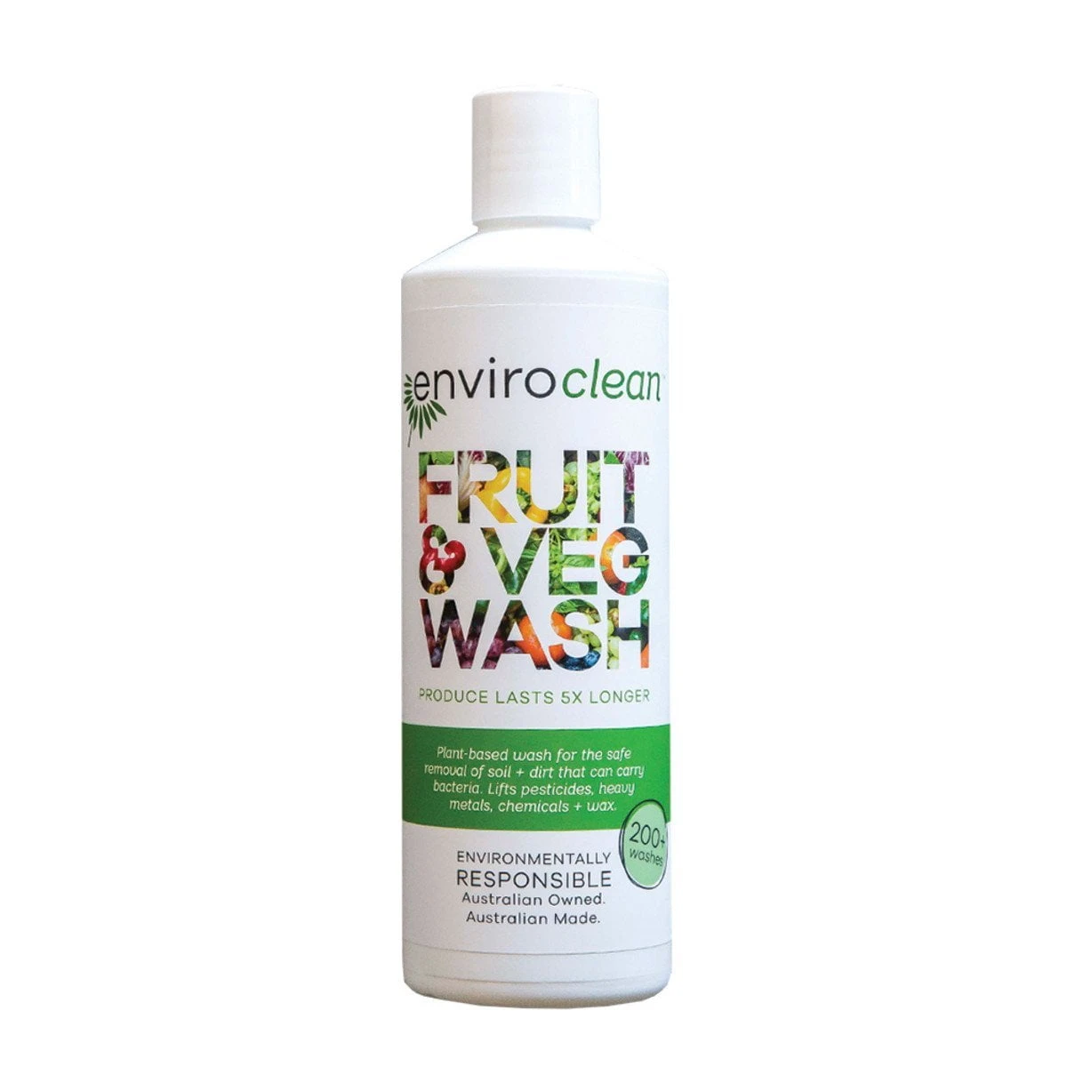 EnviroClean Fruit & Veg Wash 500ml| Bulk Bundle X 4 1 EnviroClean Fruit & Veg Wash 500ml| Bulk Bundle X 4