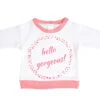 Organic Cotton Baby Sweatshirt – HELLO GORGEOUS PINK