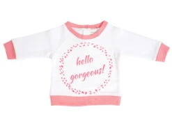 Organic Cotton Baby Sweatshirt – HELLO GORGEOUS PINK