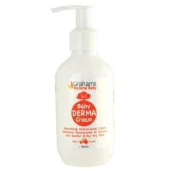 Grahams Natural Baby Derma Cream 200ml| Bulk Bundle X 2