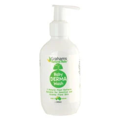Grahams Natural Baby Derma Wash 200ml | Bulk Bundle X 2