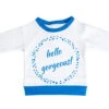 Organic Cotton Baby Sweatshirt – HELLO GORGEOUS BLUE