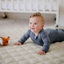 Baby Zippered Romper | Horizon| By Zoe Sage -Baby Products Store I CAN CRAWL HORIZON scaled 1