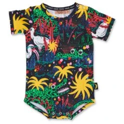 SWAMP ORGANIC SS ROMPER By Kip&Co