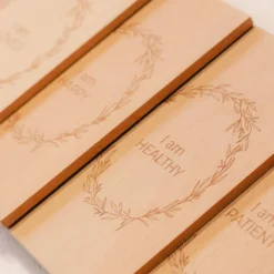 Affirmation Blocks| Wooden| Hand Made -Baby Products Store Kids Affirmation Blocks the set