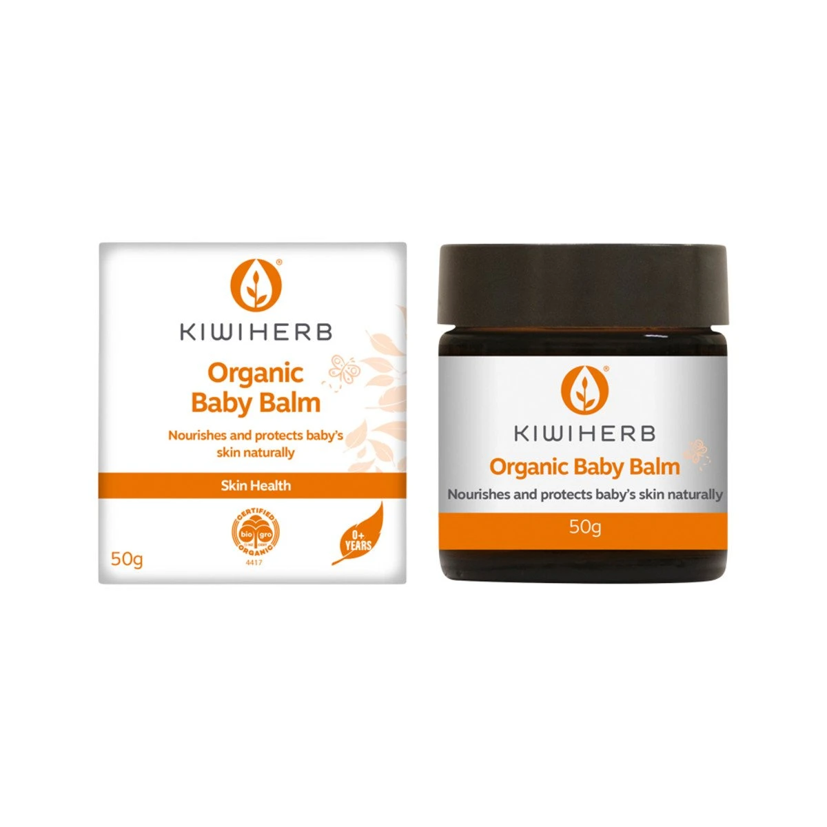 KiwiHerb Organic Baby Balm 50g| Bulk Bundle X 2 1 KiwiHerb Organic Baby Balm 50g| Bulk Bundle X 2