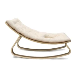 Charlie Crane Levo Baby Rocker In Walnut With Organic White Cushion -Baby Products Store LEVO WhiteOrganic Profil W 1800x1800 scaled 1