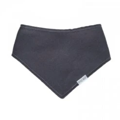 Dribble Bib|Linen| CHARCOAL|By Little Milko