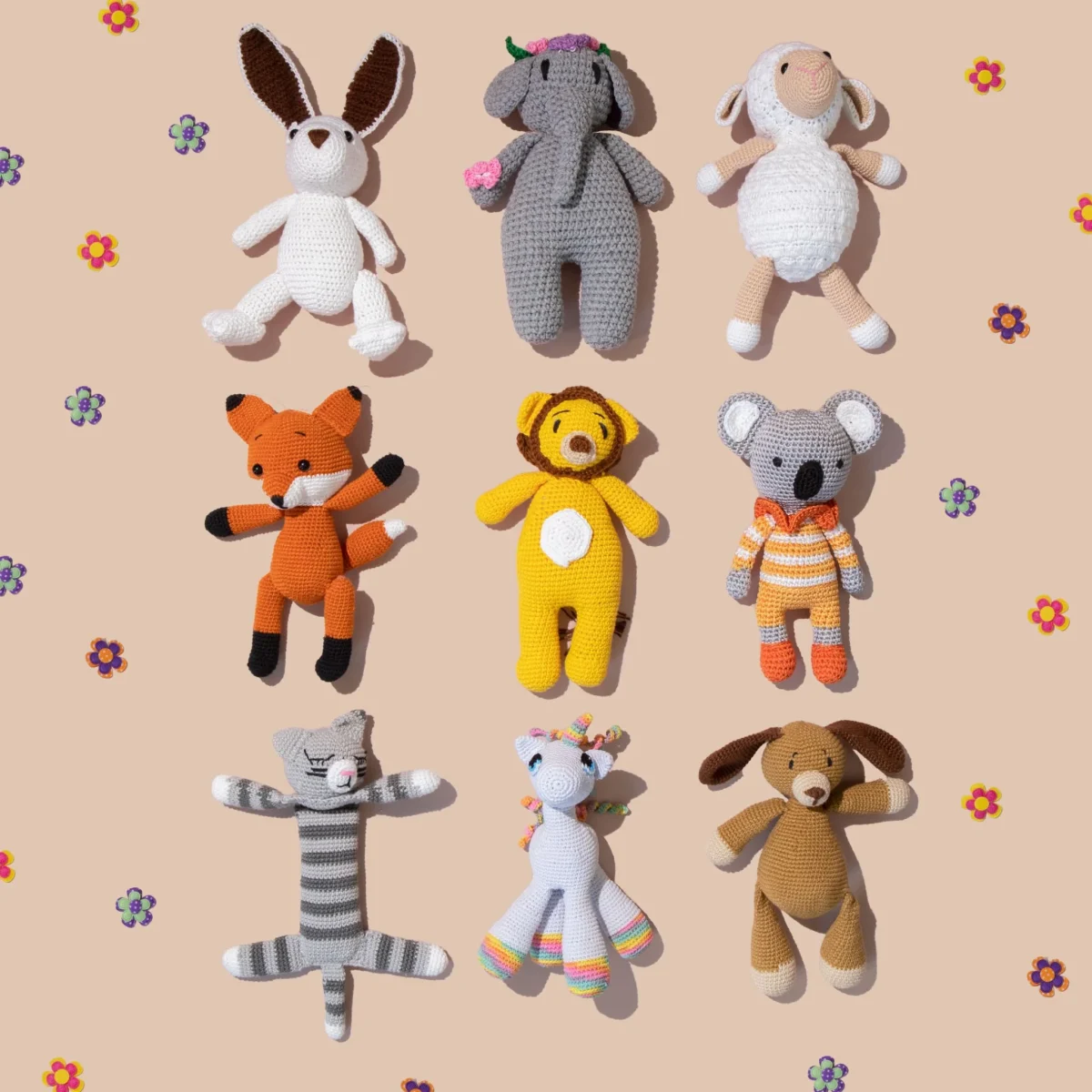 Hand Knitted Animal Doll | Matilda The Koala 2 Hand Knitted Animal Doll | Matilda The Koala - Image 2