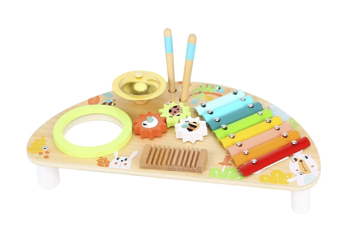Baby And Toddler Music Centre| Table Top| By Tooky Toys 1 Baby And Toddler Music Centre| Table Top| By Tooky Toys