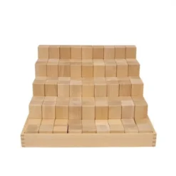 Baby Monolith Blocks| In Rainbow Or Beechwood| By Euca Australian Designed -Baby Products Store Monolith Beechwood