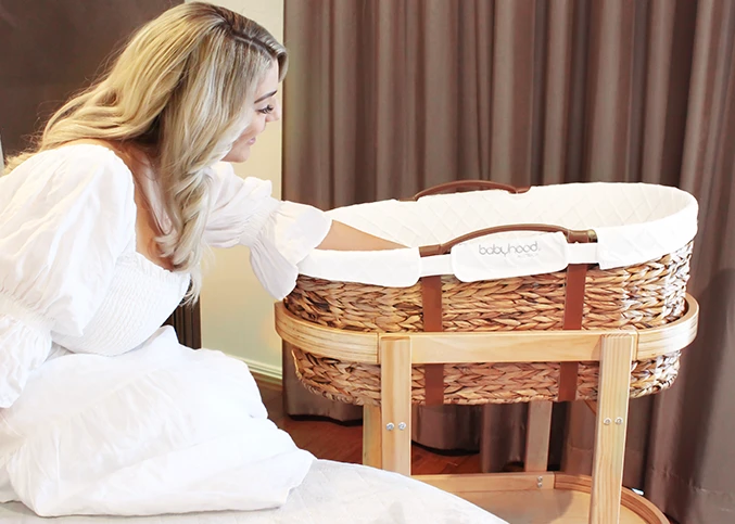 Kaylula Moses Basket & Stand 2 Kaylula Moses Basket & Stand - Image 2