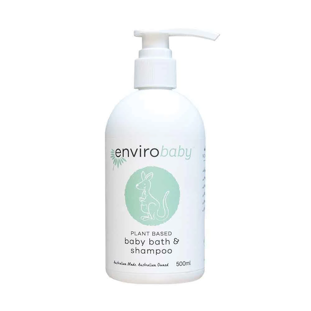 EnviroBaby Plant Based Baby Bath And Shampoo| Fragrance Free| 500 Ml| Bulk Bundle X 2 1 EnviroBaby Plant Based Baby Bath And Shampoo| Fragrance Free| 500 Ml| Bulk Bundle X 2