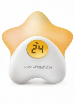 STAR NIGHT LIGHT AND THERMOMETER| By Baby Studio