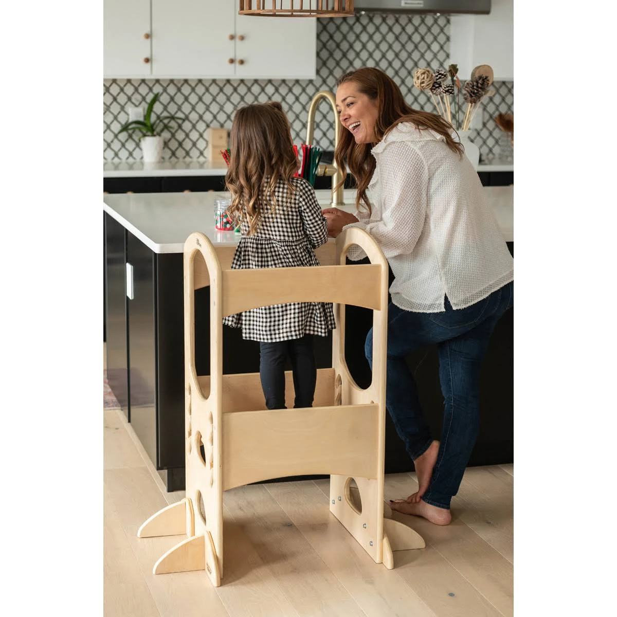 Little Partners Learning Tower| Available In White| Ebony| Natural| 4 Little Partners Learning Tower| Available In White| Ebony| Natural| - Image 4