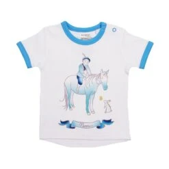 Organic Cotton Short Sleeve Baby T-Shirt – Springtime Prince