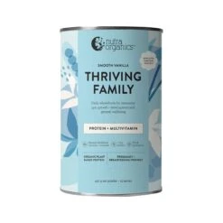 Nutra Organics Thriving Family ( Protein & Multivitamin) Smooth Vanilla 450g
