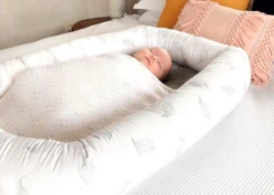 Breathe Eze Cosy Crib| White Leaf|By BabyHood 11 Breathe Eze Cosy Crib| White Leaf|By BabyHood -Baby Products Store Organic Breathe Eze Cosy Crib features 4